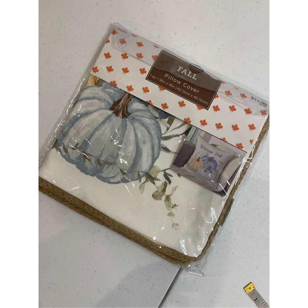 Welcome Fall pillow cover nwt